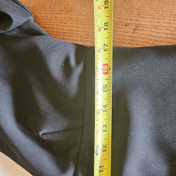 Danny & Nicole Off‑Shoulder Dress Black/White Size 8 | Elegant Evening Wear - Picture 8 of 10